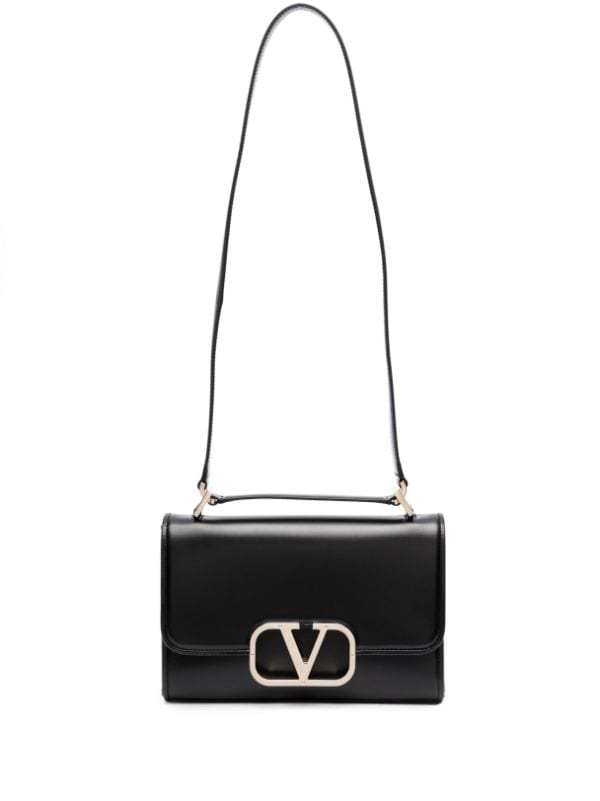 Valentino Garavani Women's Vlogo Leather Shoulder Bag