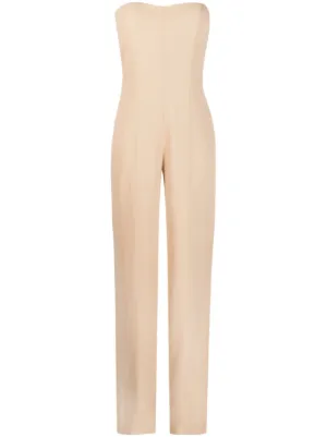 ワンピース Federica Tosi Cerulean Jumpsuit With V-Neckline Federica Tosi Cerulean Jumpsuit With V-Neckline | THE LIST