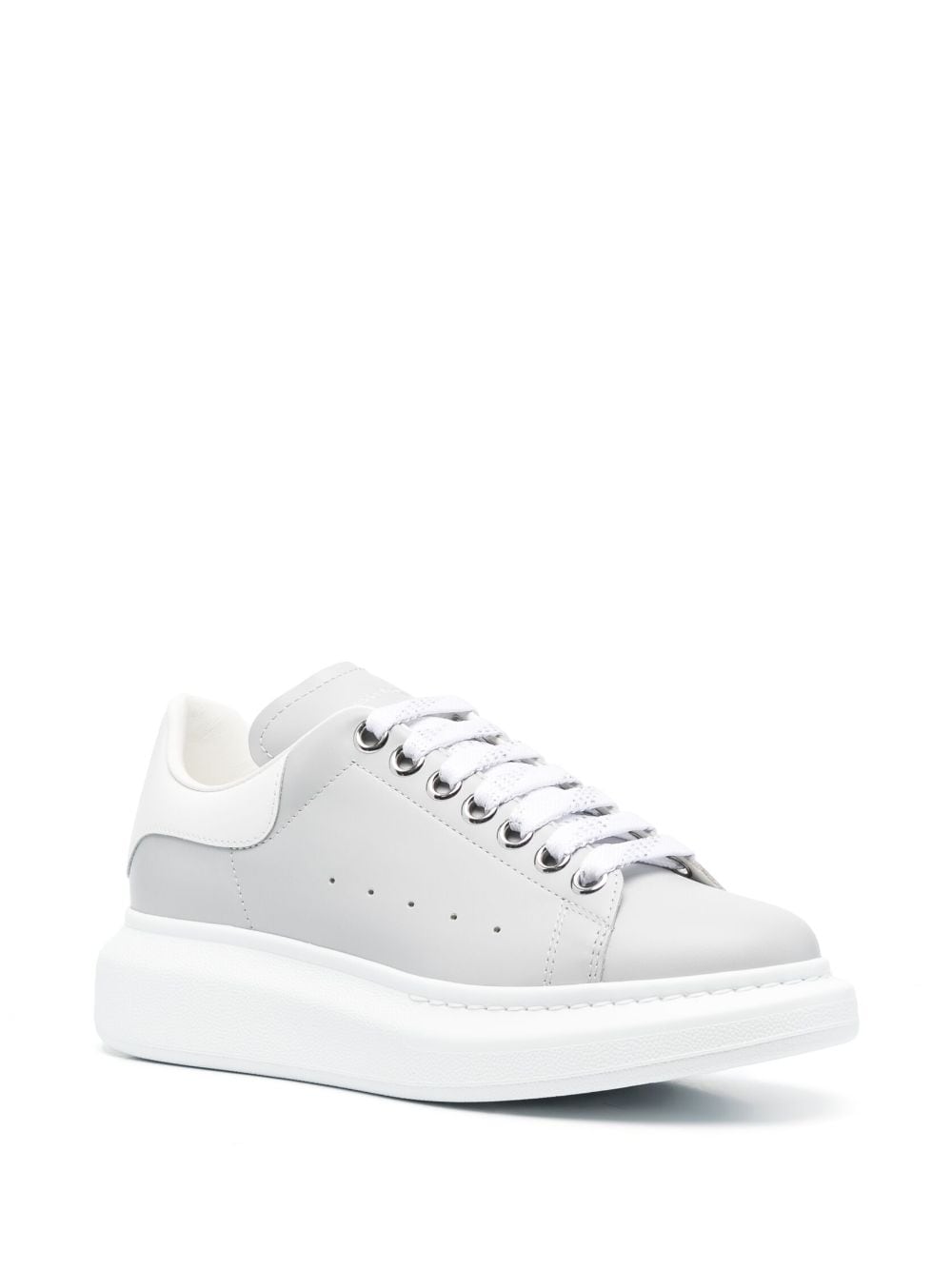 Image 2 of Alexander McQueen Oversized lace-up sneakers