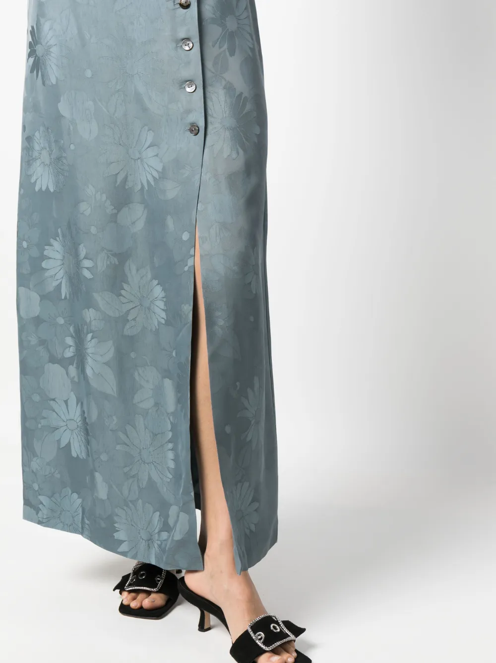 Rohe floral jacquard maxi skirt Smart Closet