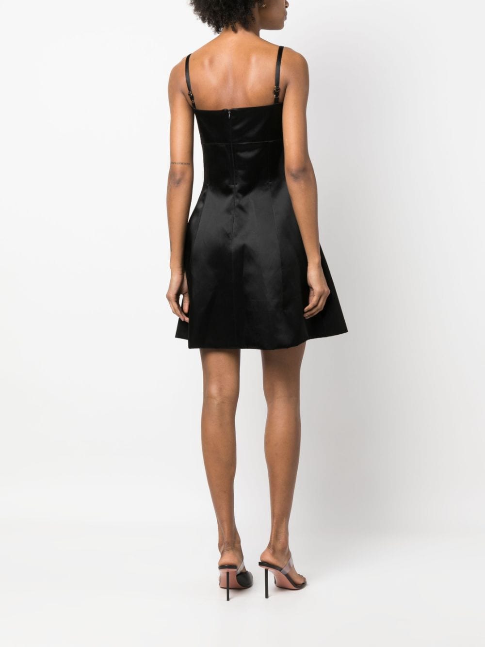 Shop Patou Cut-out Detail A-line Minidress In Black