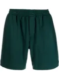 STYLAND straight-leg track shorts - Green