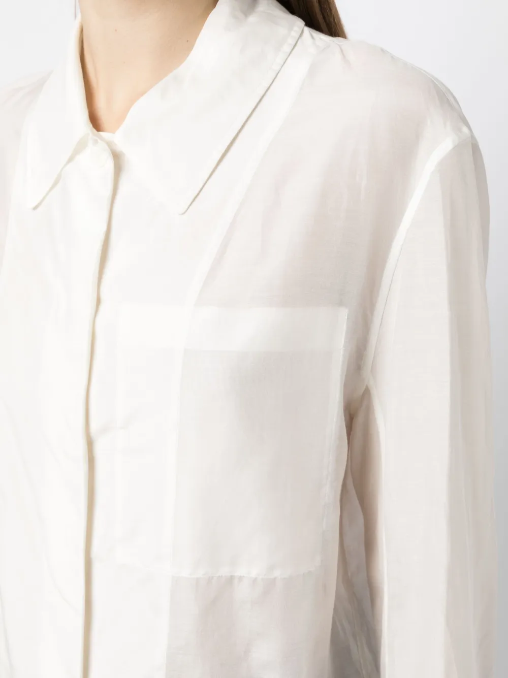 The Row Somik classic-collar Shirt - Farfetch