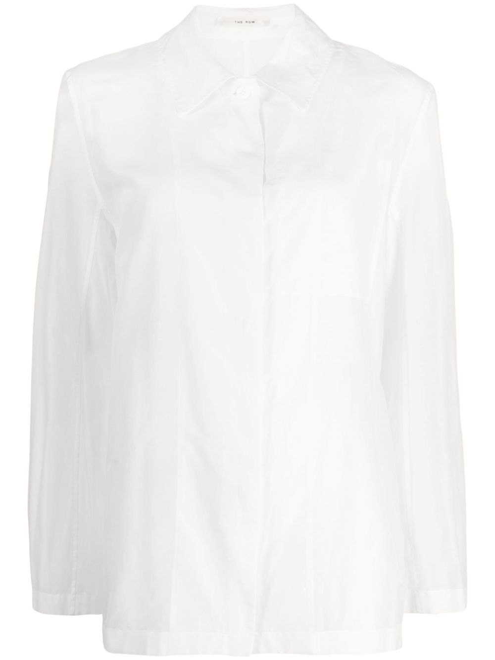 The Row Somik classic-collar Shirt - Farfetch