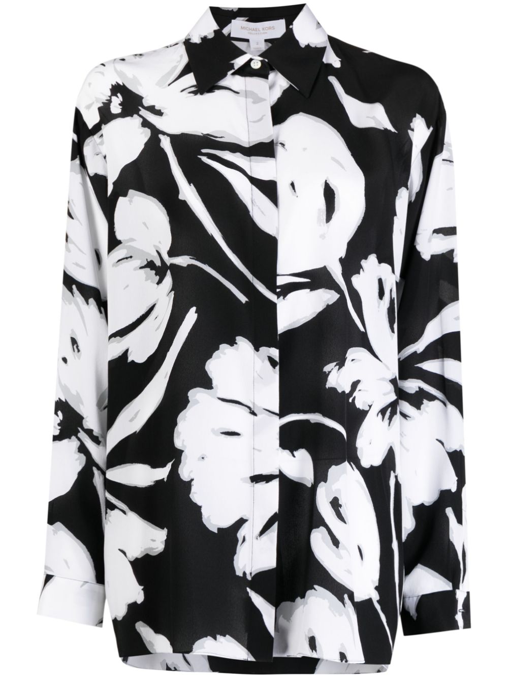 Michael Kors Collection floral-print Silk Shirt - Farfetch