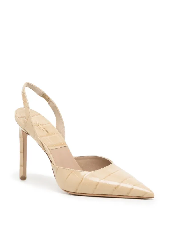 Michael Kors Collection Presley Runway 100mm Slingback Pumps