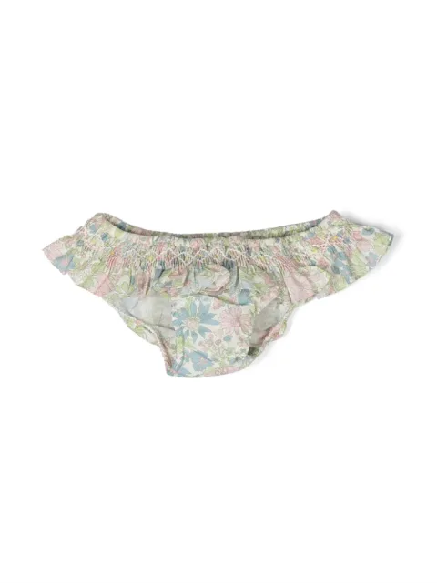 Bonpoint floral-print ruffled bloomers