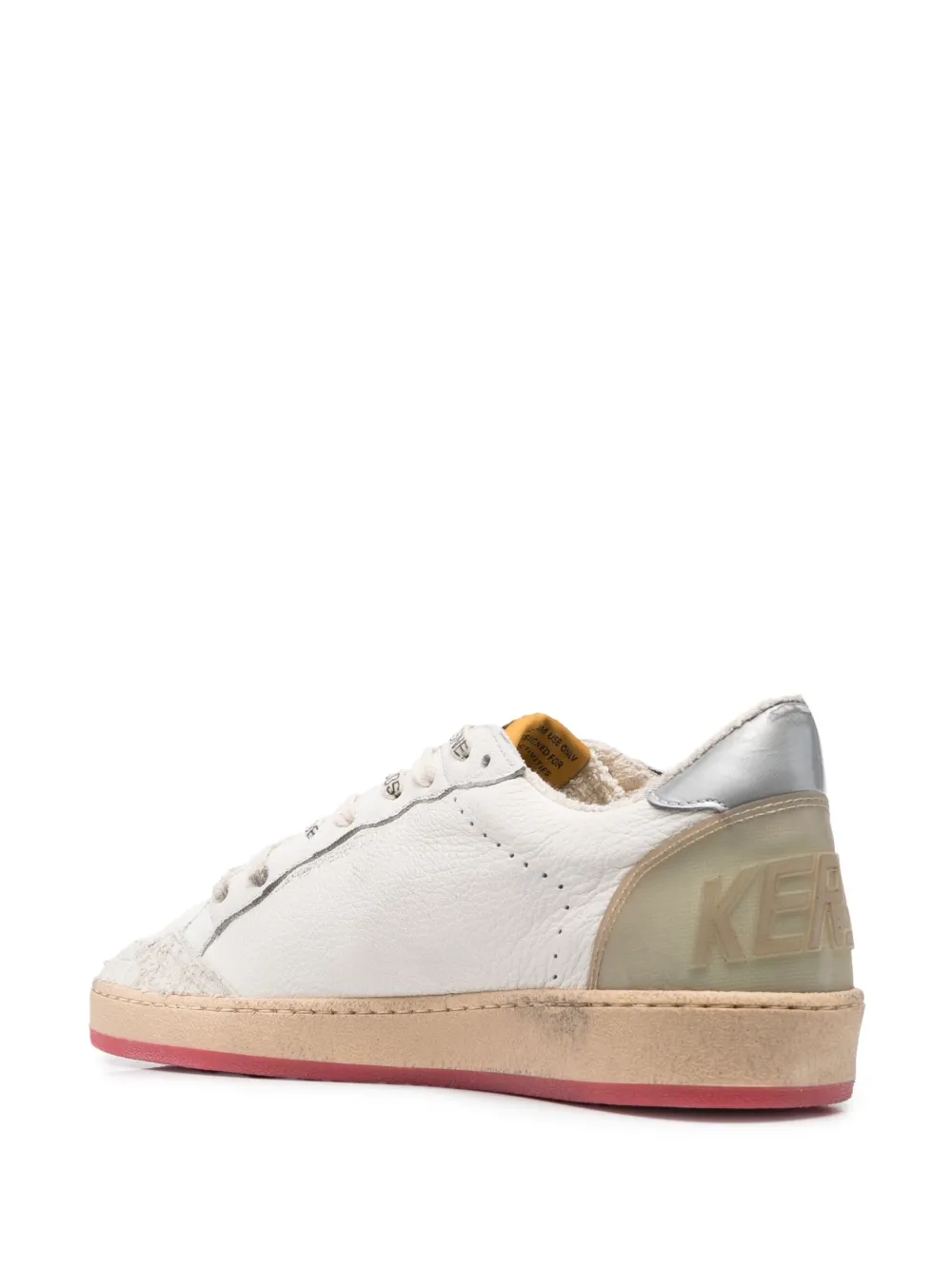 Golden Goose Super-star Low-top Sneakers In Weiss