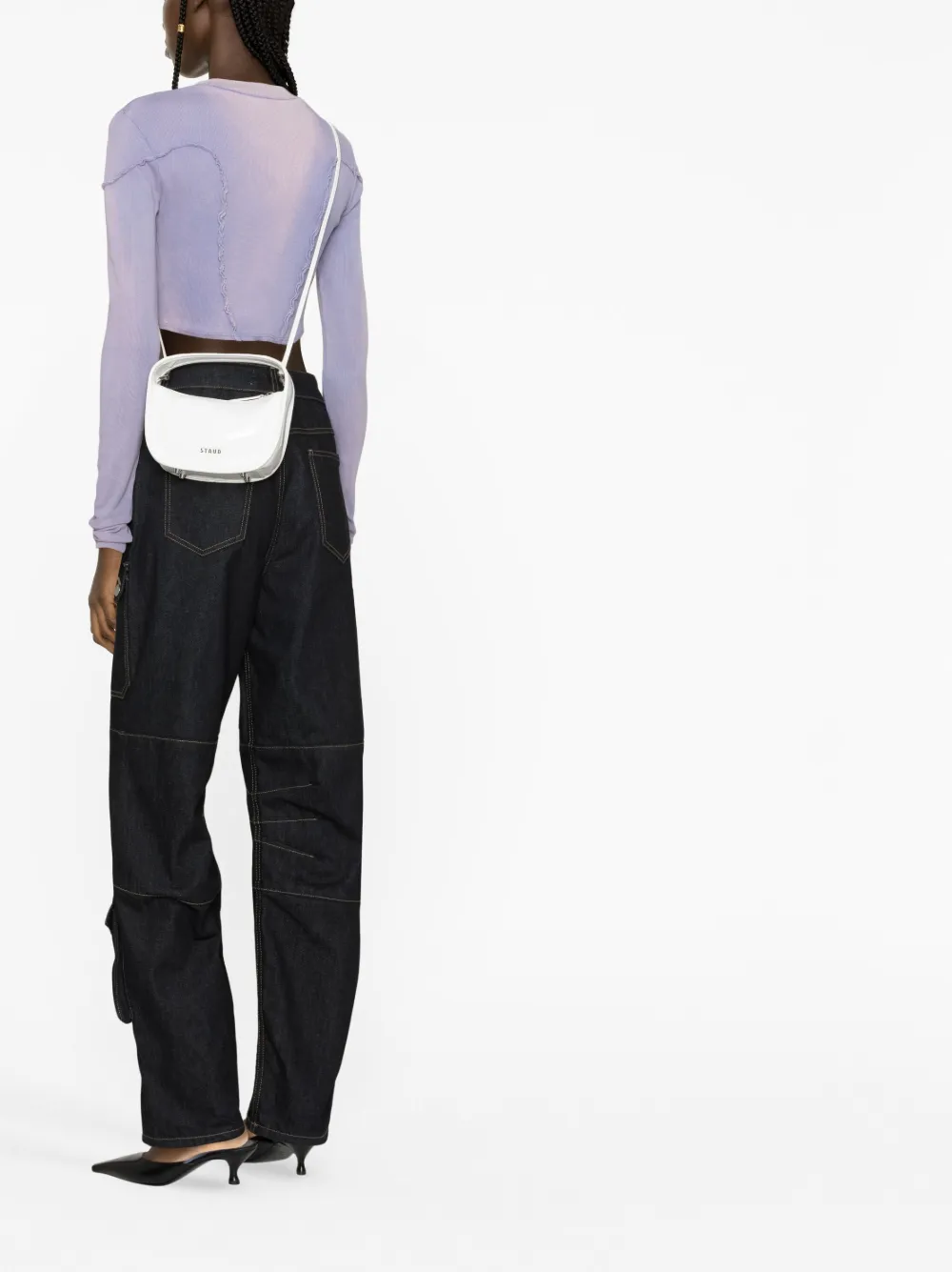 STAUD Venice shopper - Wit