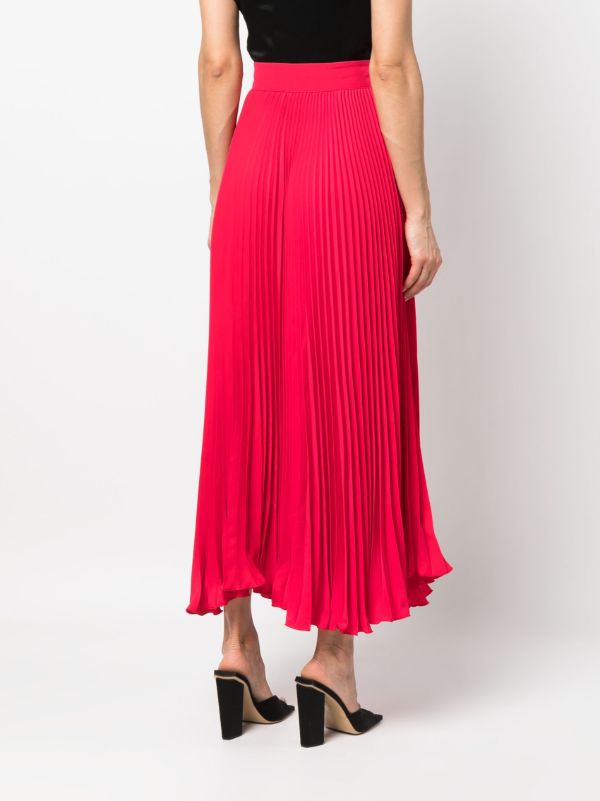 Feather 2025 pleated skirt