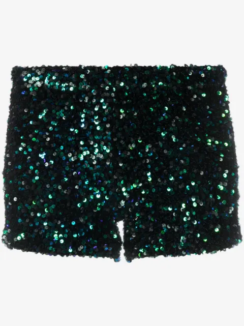 STYLAND sequin-embellished mini shorts