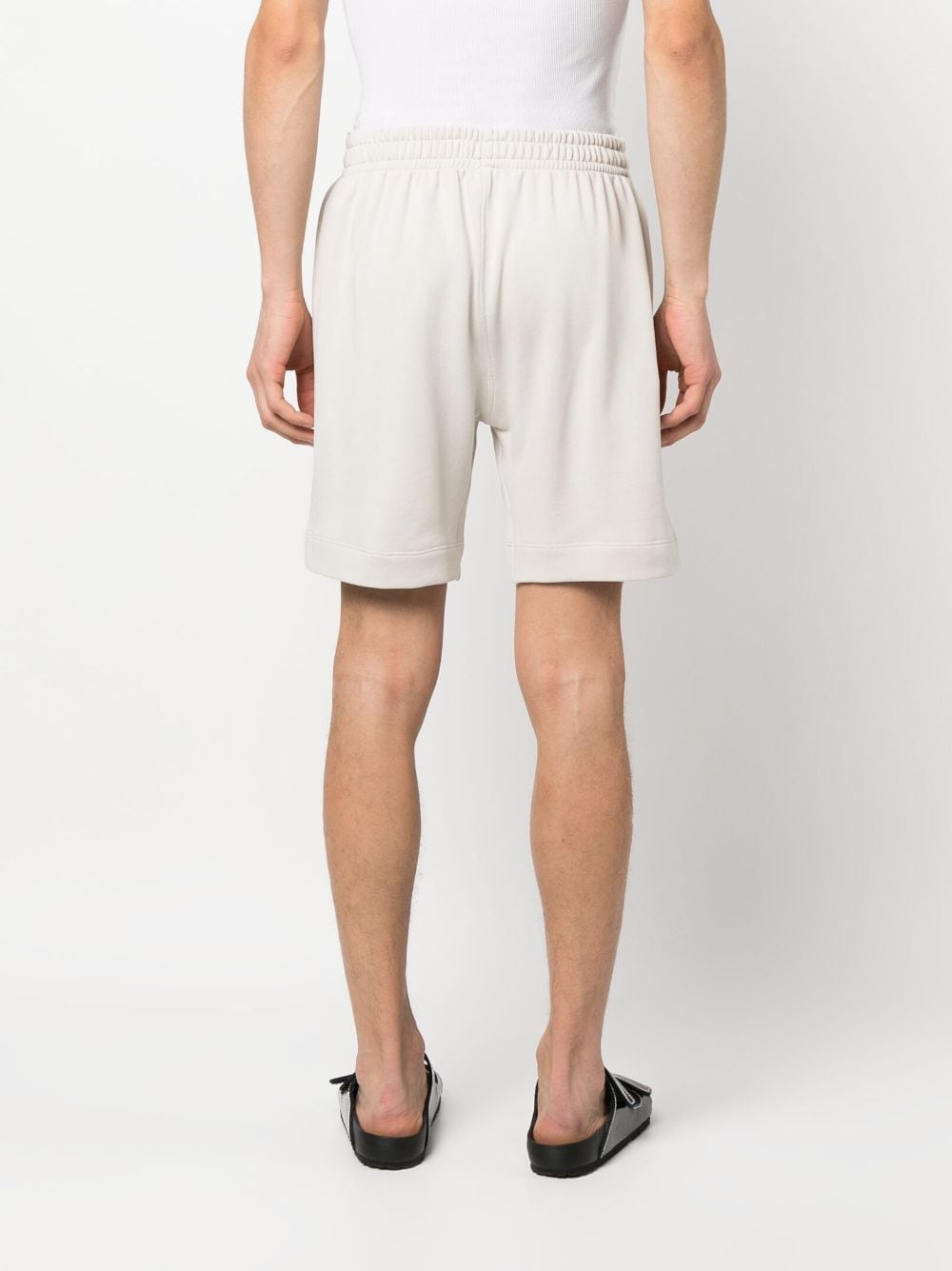 Shop Styland Straight-leg Track Shorts In Grey