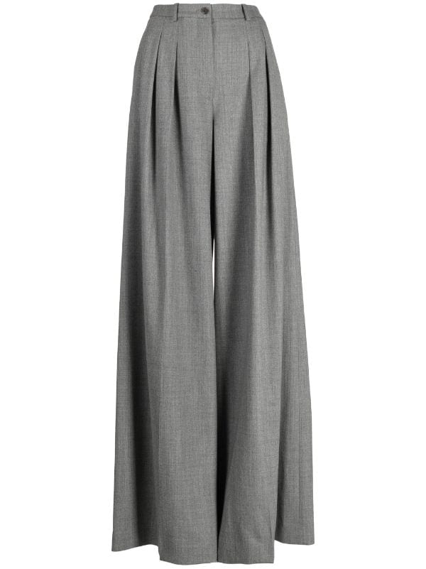 Michael Kors Pleated Wide Leg Pant - Trousers 