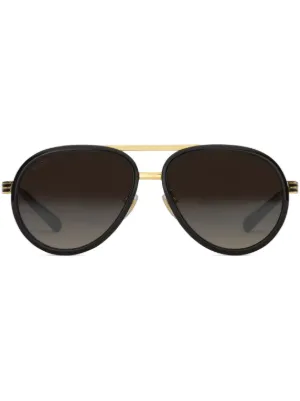 Gucci gradient hotsell aviator sunglasses