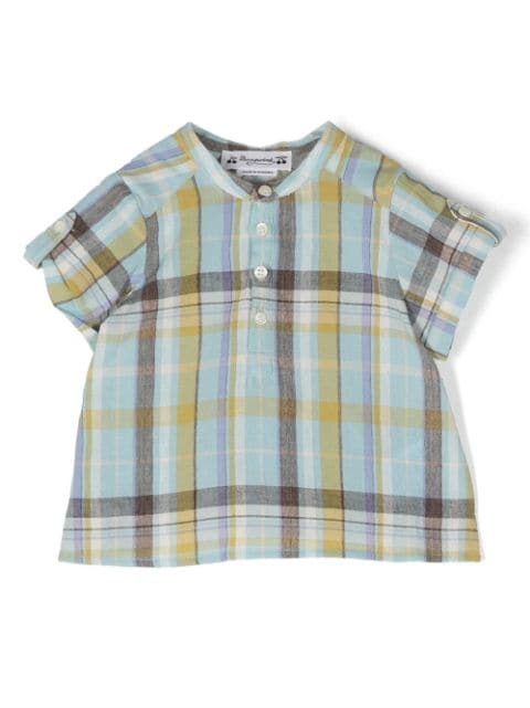 Bonpoint front button placket T-shirt