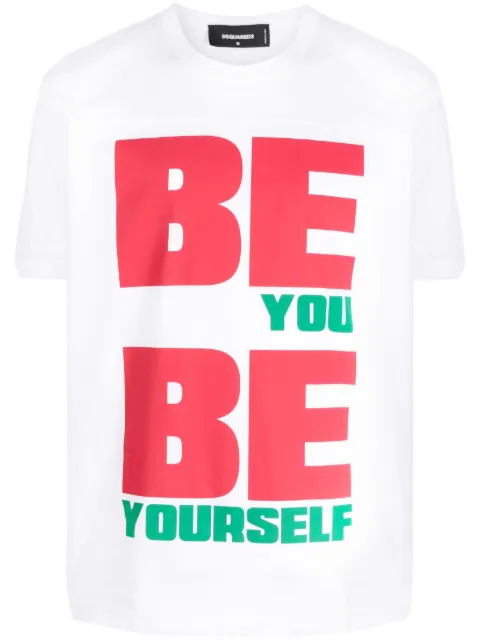 DSQUARED2 T-Shirt mit Logo-Print