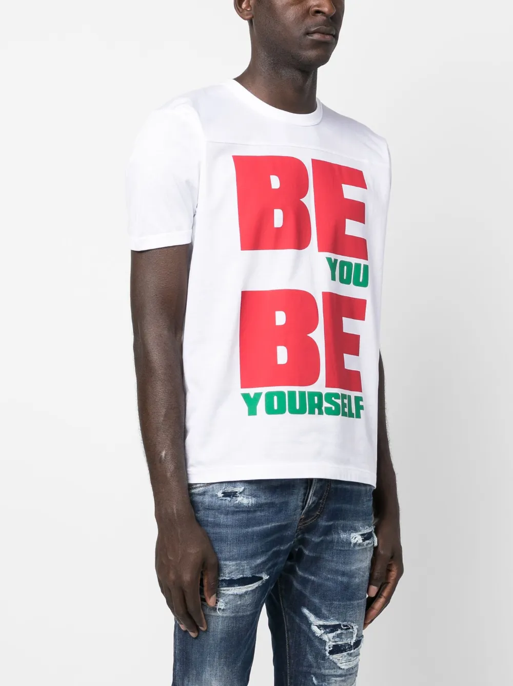 Dsquared2 Logo-print Cotton T-shirt In White