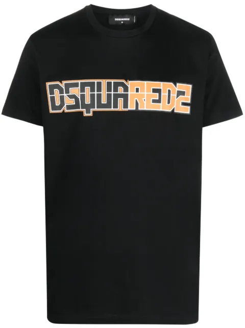 DSQUARED2 playera con logo estampado