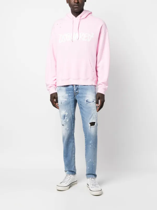 Mens dsquared hoodie 2025 sale