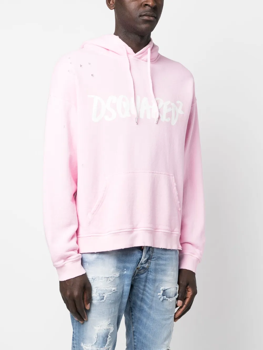 Dsquared2 online pink hoodie