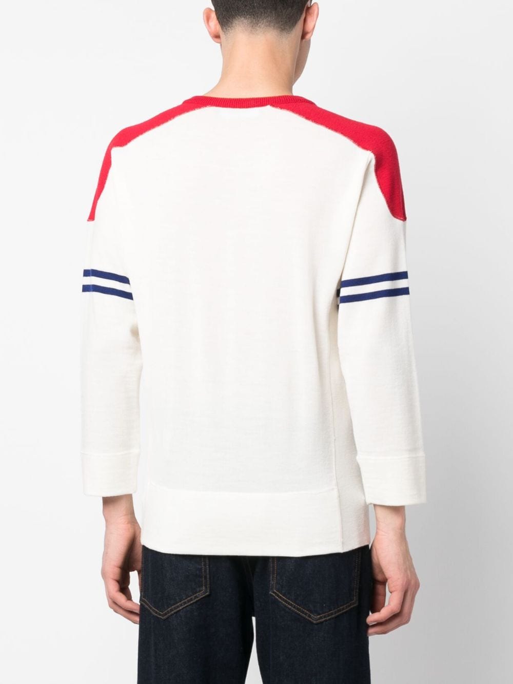 Shop Dsquared2 Logo-print Knitted Jumper In White