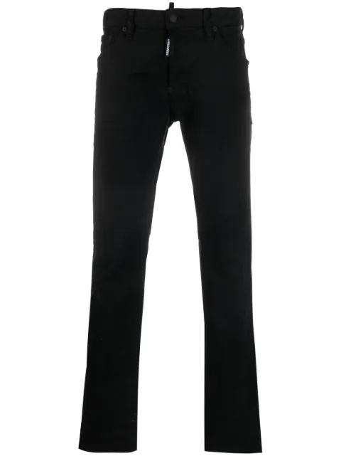 DSQUARED2 pantalones skinny con tiro bajo