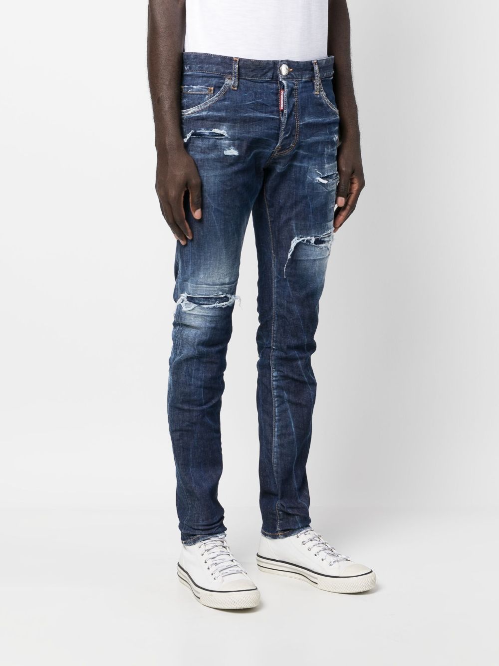 DSQUARED2 distressed-finish denim jeans Men