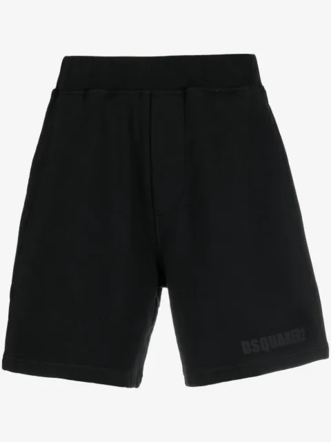 DSQUARED2 logo-print cotton shorts