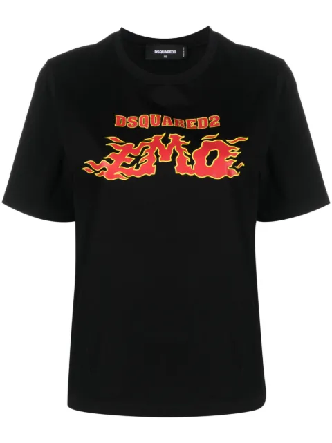 DSQUARED2 logo-print short-sleeve T-shirt