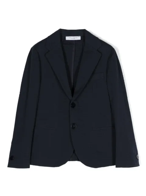 Paolo Pecora Kids single-breasted cotton blazer