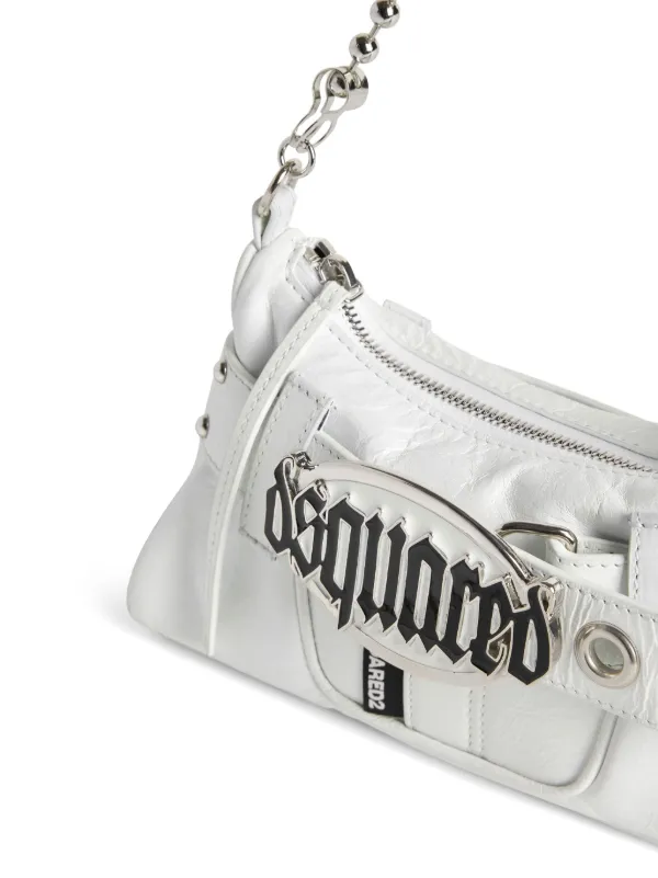 DSQUARED2 Gothic Belt レザークラッチバッグ DSQUARED2 Gothic Belt Leather Clutch Bag | Black | FARFETCH