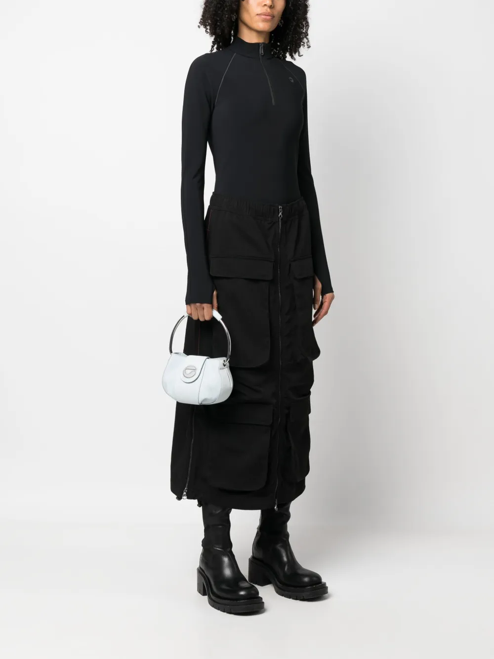 Coperni Ring Pouch shopper - Blauw