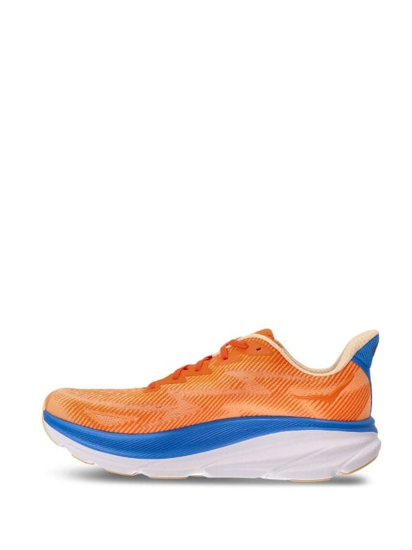 Hoka One One Sneakers mit Logo Gelb