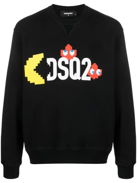 DSQUARED2 logo-print sweatshirt