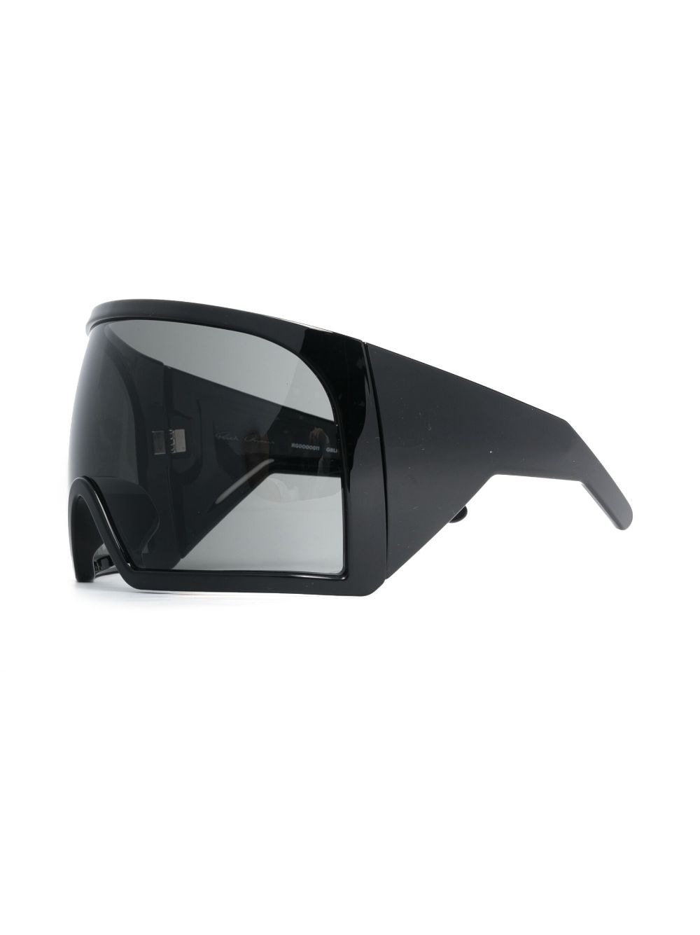 Shop Rick Owens Kriester Oversize-frame Sunglasses In Schwarz
