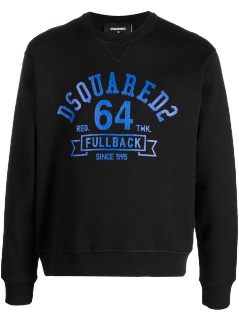 DSQUARED2 logo-print cotton sweatshirt Men