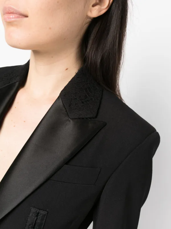 DSQUARED2 strap-detail Blazer | Black | FARFETCH