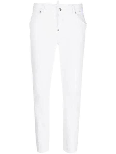 DSQUARED2 jean court à coupe droite