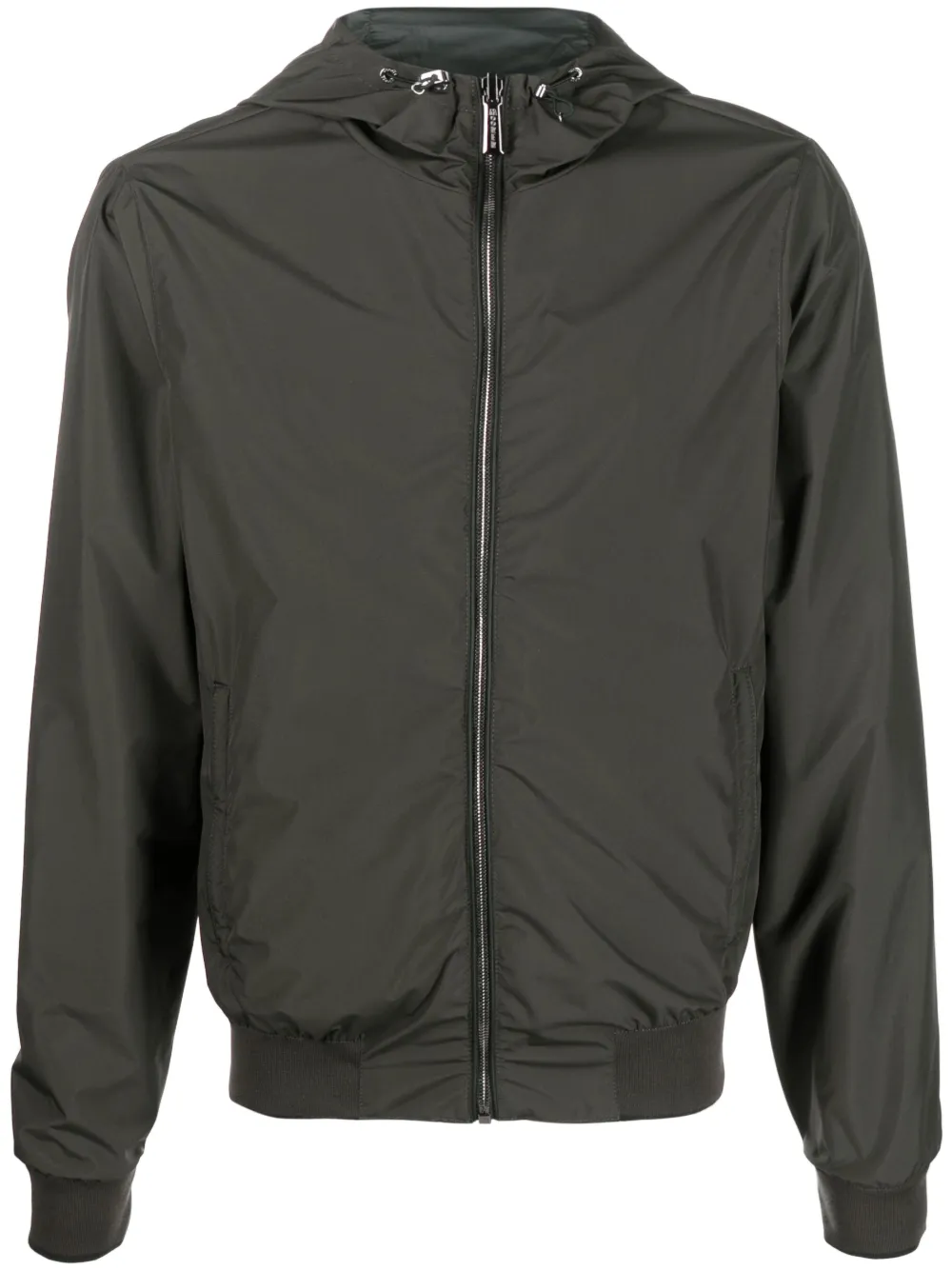 Moorer reversible hooded jacket | Green | Image 1