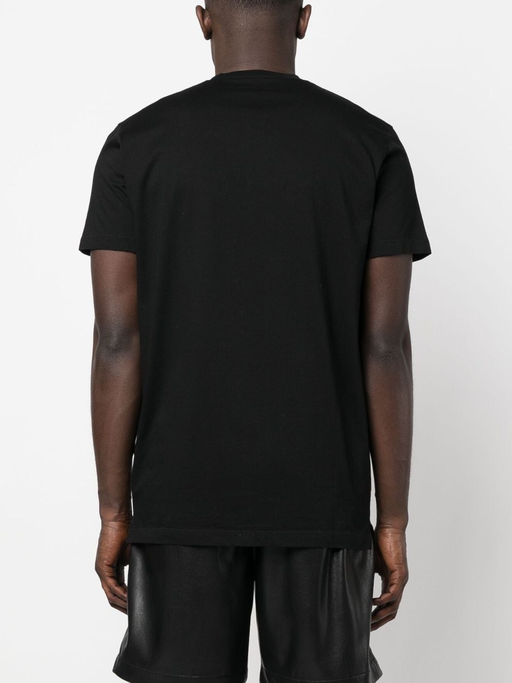 Shop Dsquared2 Logo-print Short-sleeve T-shirt In Black
