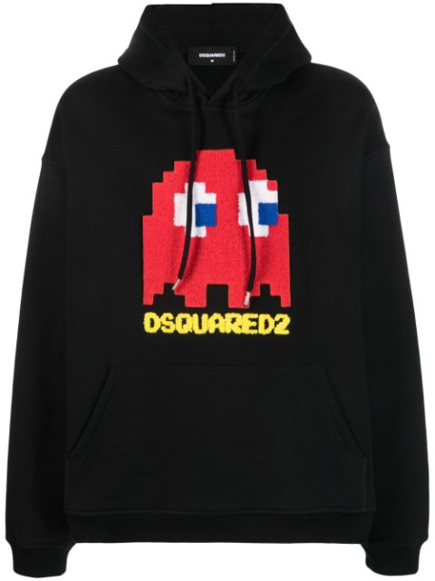 DSQUARED2 cartoon-print hoodie Men