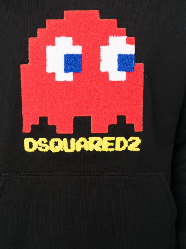 Red cheap dsquared hoodie