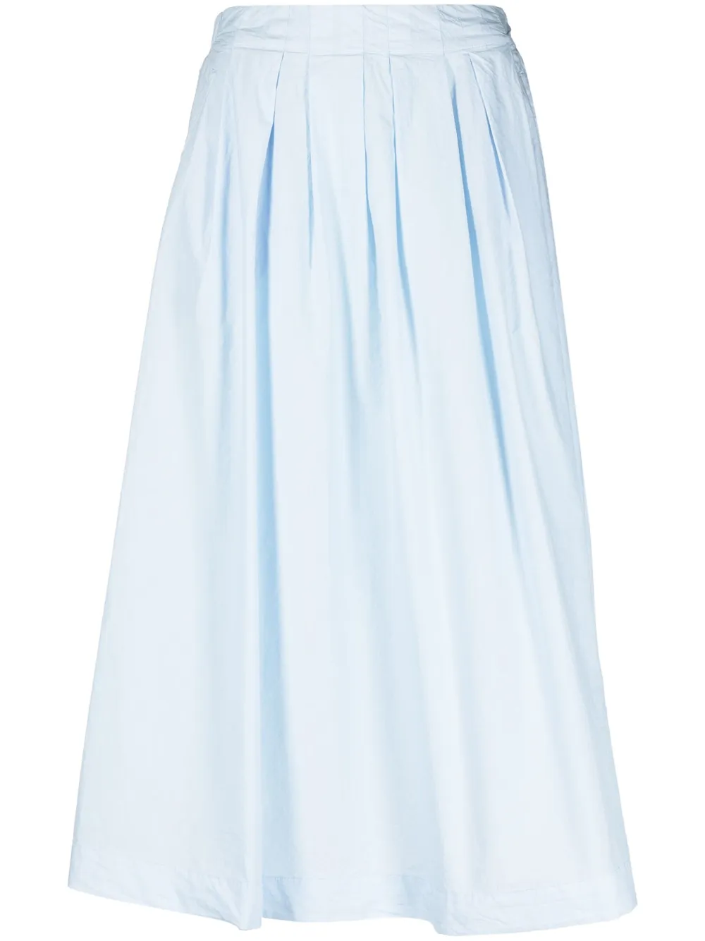 Peserico high-waist midi skirt - Blue