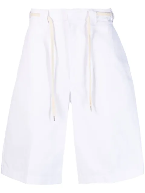 Drôle De Monsieur twill Bermuda shorts