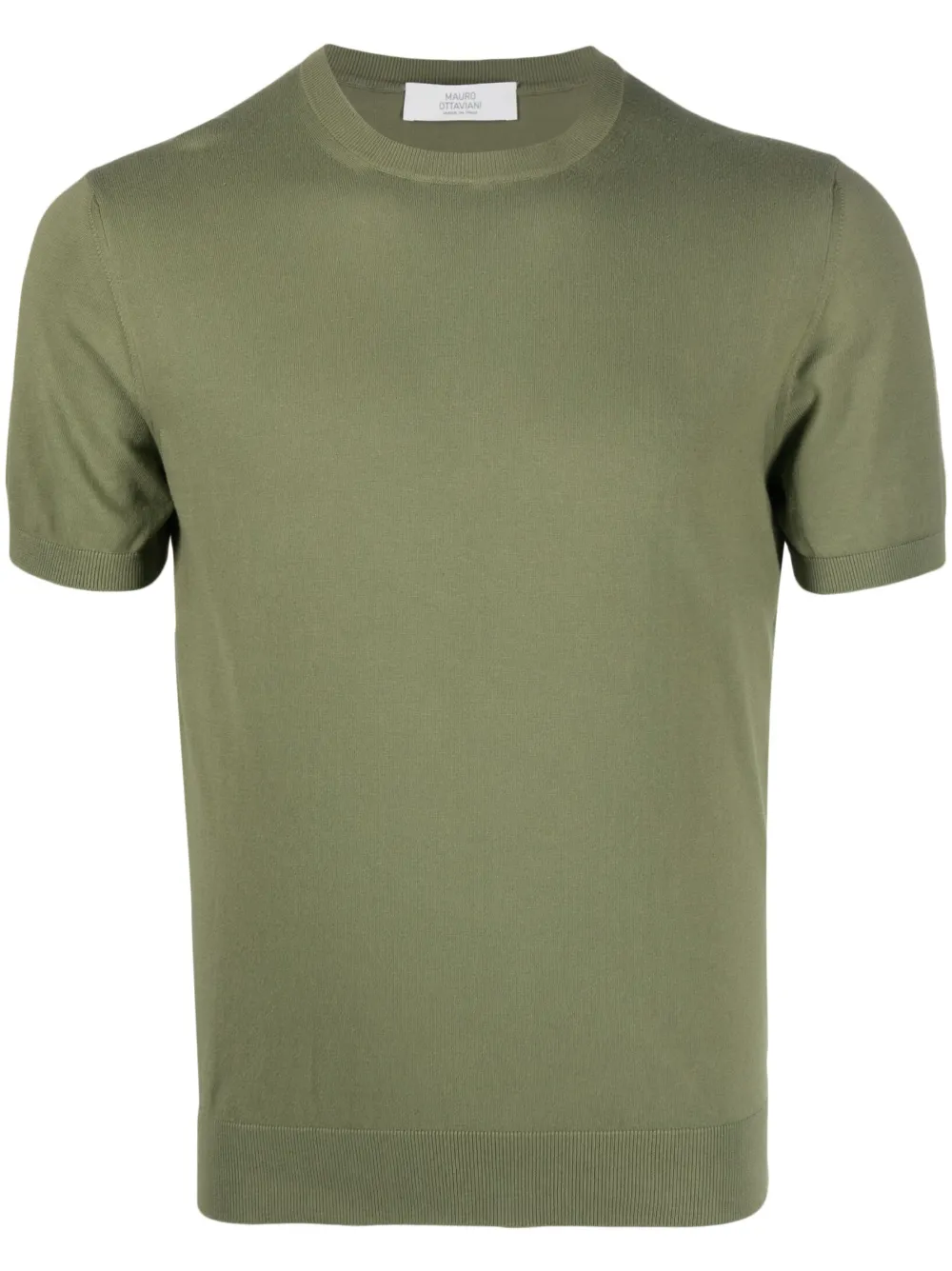 Mauro Ottaviani short-sleeve cotton T-shirt | Green | Image 1