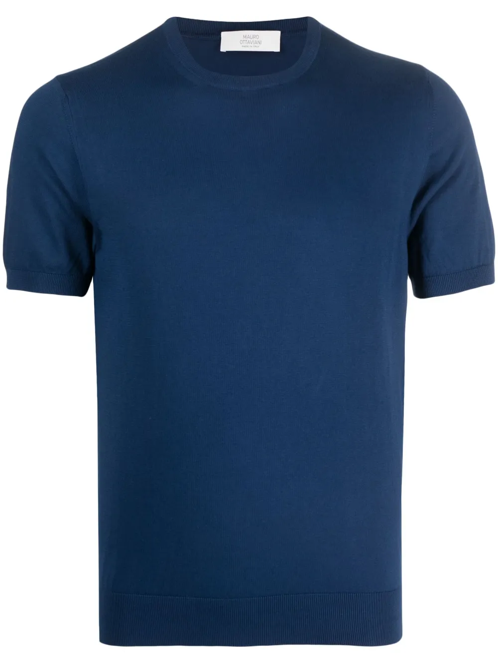 Mauro Ottaviani short-sleeve cotton T-shirt | Blue | Image 1