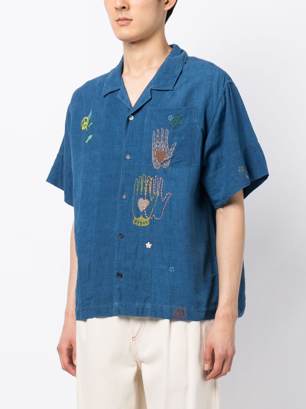 STORY mfg. logo-print Shirt - Farfetch