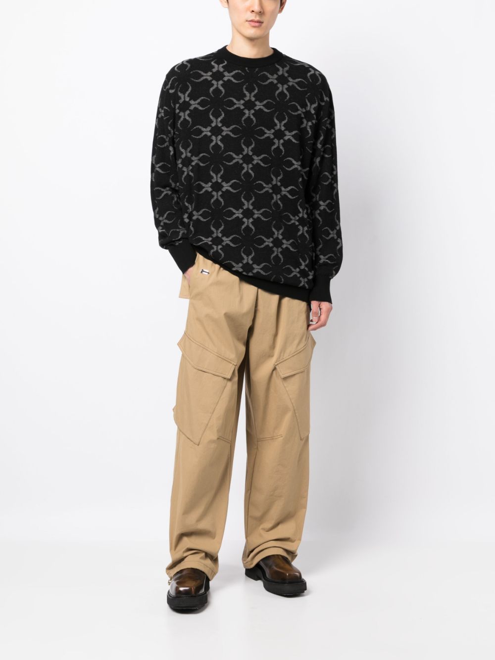 JORDANLUCA Sweater - Zwart