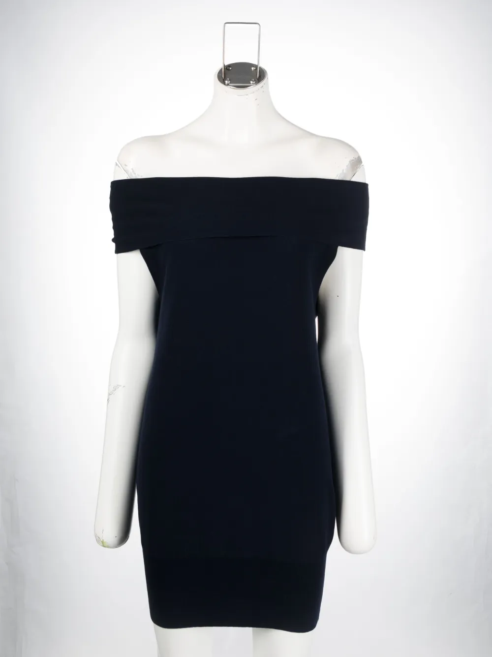 MALO OFF-SHOULDER KNITTED COTTON TOP