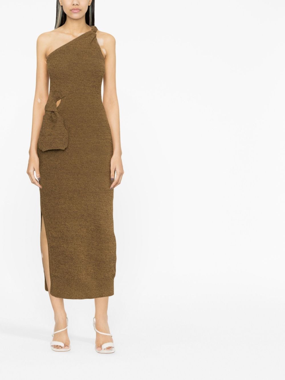 Jacquemus La Robe Maille Noeud Dress - Farfetch